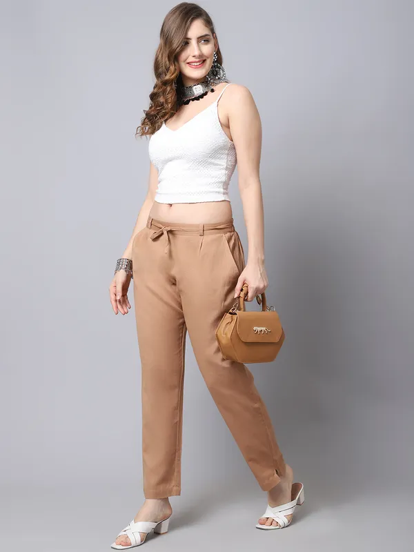 Beige_Pleat-front_Cigrette_Pants