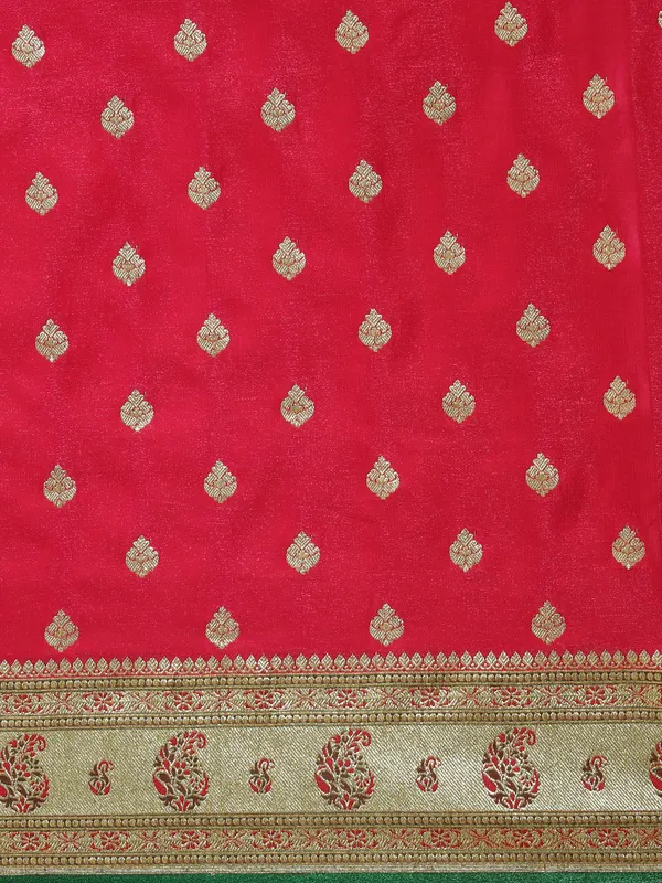 Pink_Satin_Silk_Banarasi_Sarees_For_Women