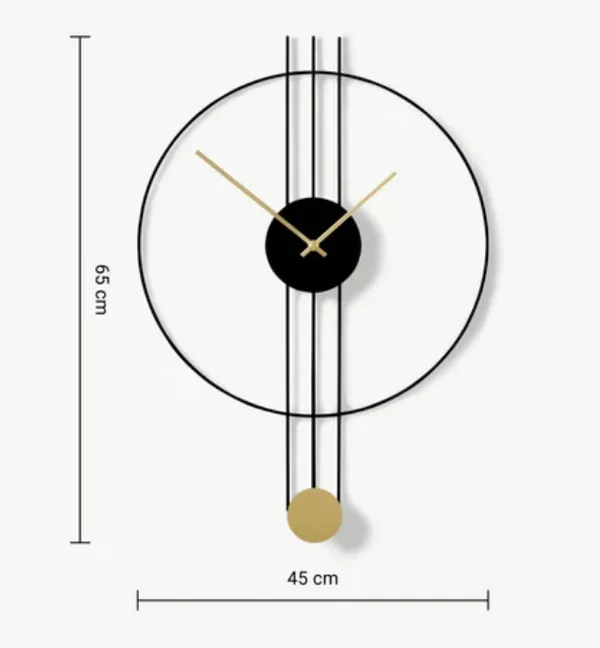 Black/_Gold_Iron_Premium_&_Elegant_Rust_Free_Wallclock_Of_(18_X_24)_In