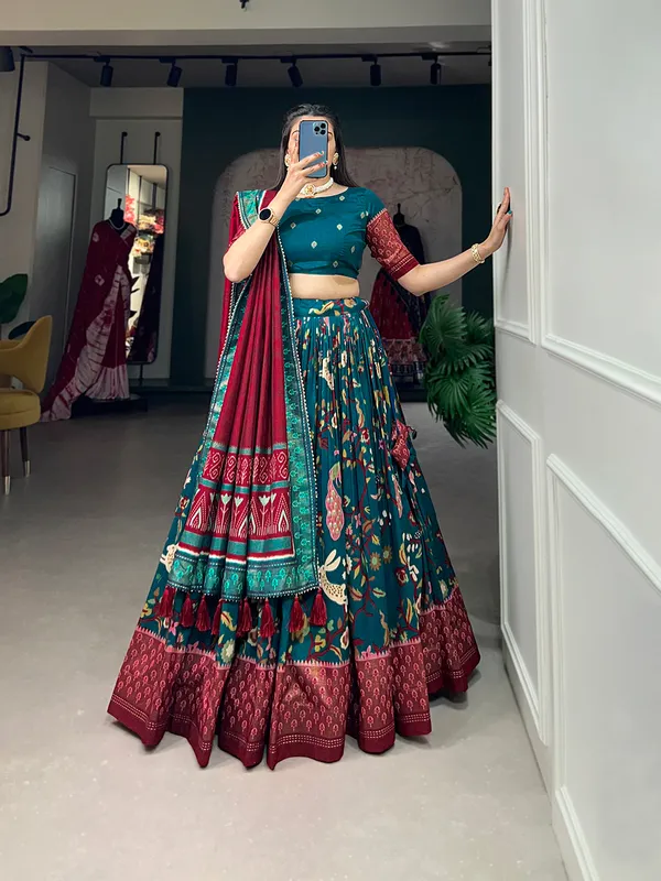 Rama_Premium_&_Elegant_Dola_Silk_Lehenga_Choli_For_Women