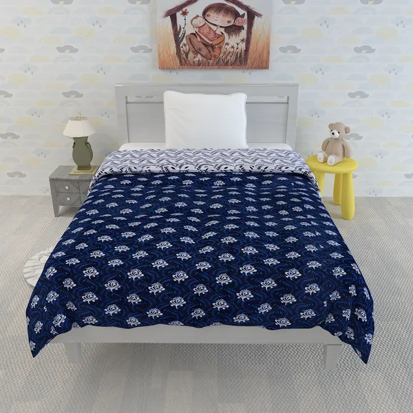Microfiber_Reversible_Lightweight_Soft_Crocus_Baby_Comforter_Blanket_For_Kids/Toddler_-_Twilight_Blue_(HRKU3001)