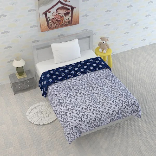 Microfiber_Reversible_Lightweight_Soft_Crocus_Baby_Comforter_Blanket_For_Kids/Toddler_-_Twilight_Blue_(HRKU3001)