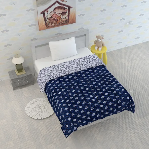 Microfiber_Reversible_Lightweight_Soft_Crocus_Baby_Comforter_Blanket_For_Kids/Toddler_-_Twilight_Blue_(HRKU3001)