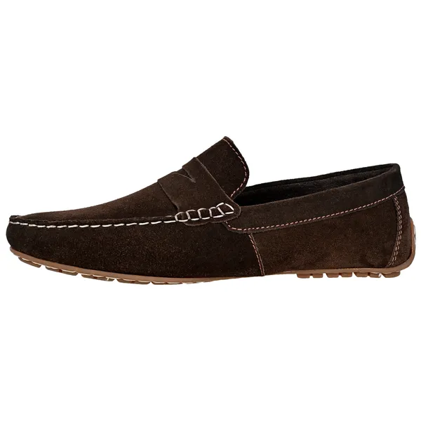 Brown_Suede_Men's_Formal_Slip-On_Driving_Shoes_with_Memory_Foam
