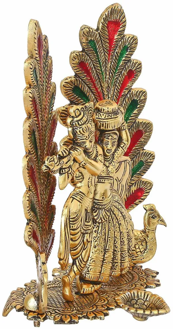 Dancing_Radha_Krishna_With_Peacock_Decorative_Showpiece_-_17_Cm_(Aluminium)