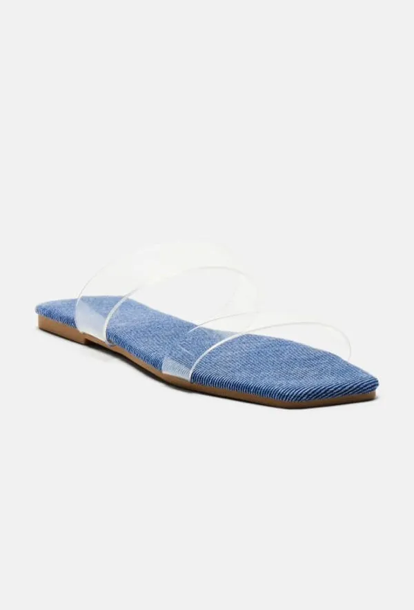 Dennim_Flat_Square_Toe_Sandals_For_Women