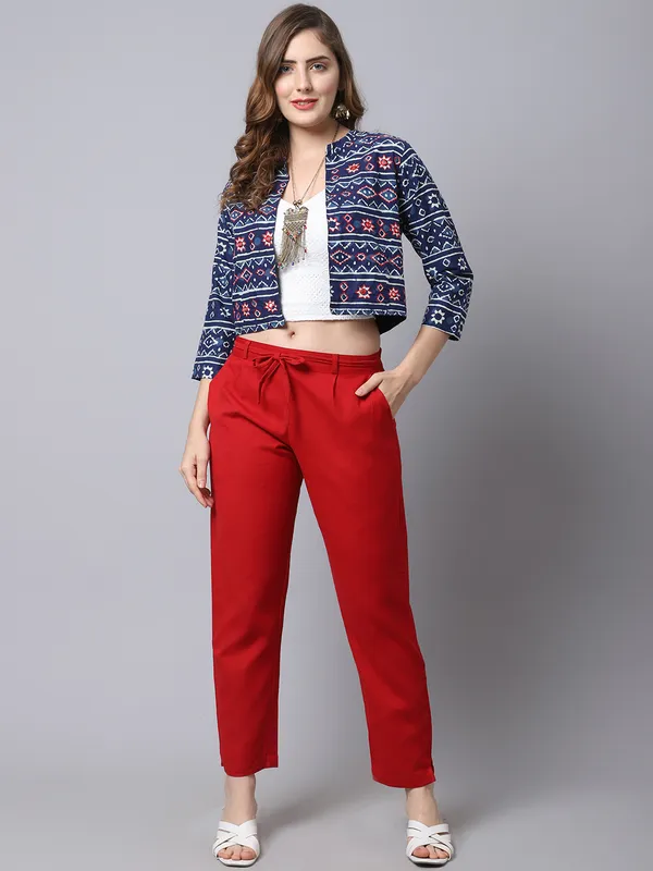 Red_Pleat-front_Cigrette_Pants