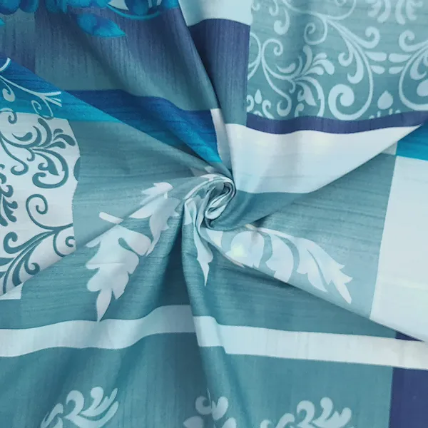 220_TC__100%_Pure_Cotton_King_Size_Bedsheet_with_2_Pillow_Covers_|_Reactive_Dye_Printing_|_Color_:_Iced_Aqua