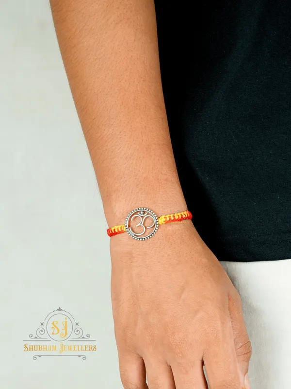 Silver_Pure_925_Sterling_Rakhi_For_Brother_Raksha_Bandhan_With_Pure_Cotton_Thread_For_Men,_Boys,_Rakhis_By_Om_Big
