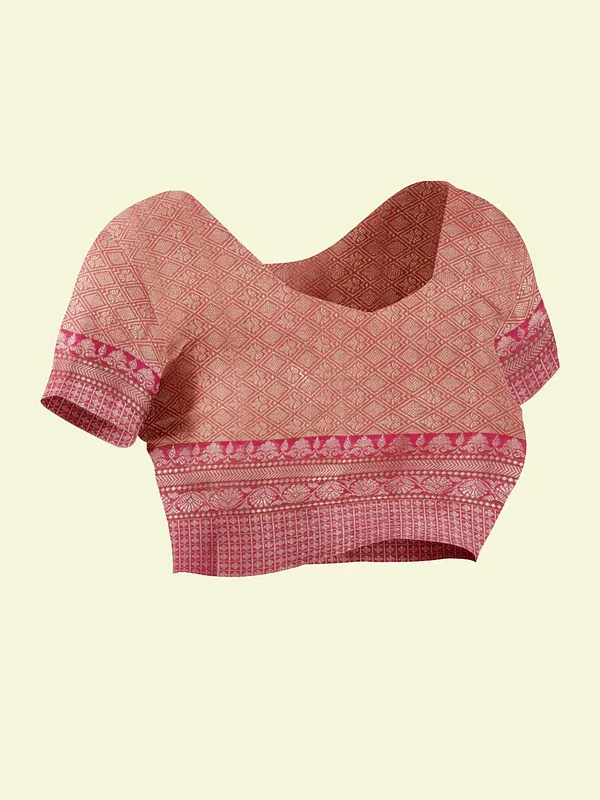 Green_Cotton_Blend_Banarasi_Sarees_For_Women