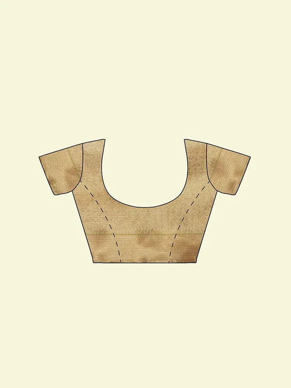 Beige_Cotton_Blend_Banarasi_Sarees_For_Women