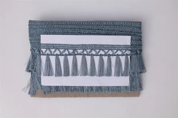 Grey_Polyster_Premium_Lace_For_Women