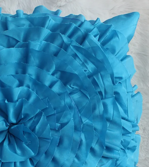 Pack_of_2_Piece_Turqouise_Silk_Amour_Pur_Collection_Cushion_&_Pillow_Cover_for_Living_Room_and_Bedroom