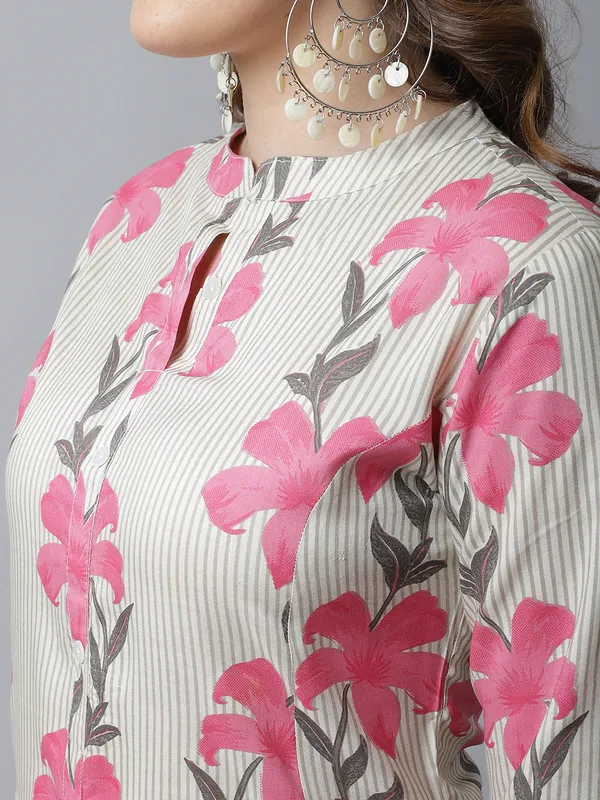 Pink_Viscose_Floral_Printed_A-Line_Kurta