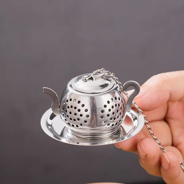 Set_of_2_INDIAN_Kettle_Shape_Tea_infuser_with_Chain_and_Base_Plate_for_Green_Tea_,_Herb,_Tea_Infusion,Food_Grade