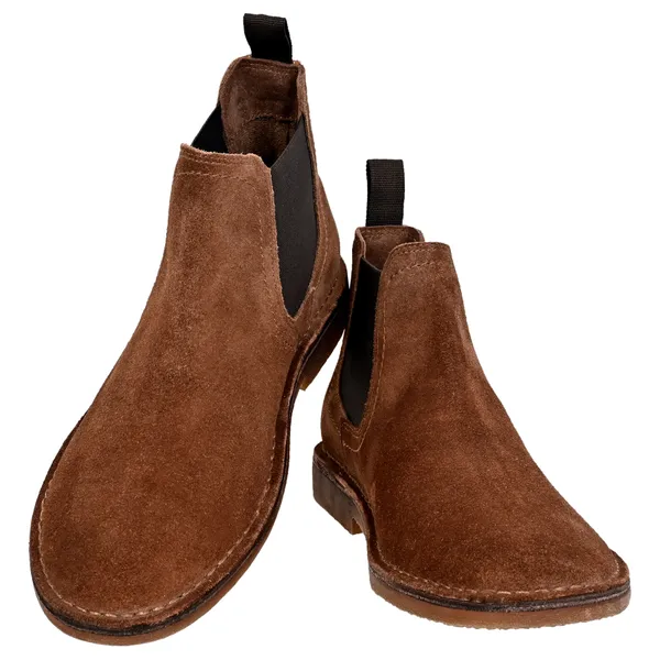 HX London Tan Suede Chelsea Boots For Men Price in India - B