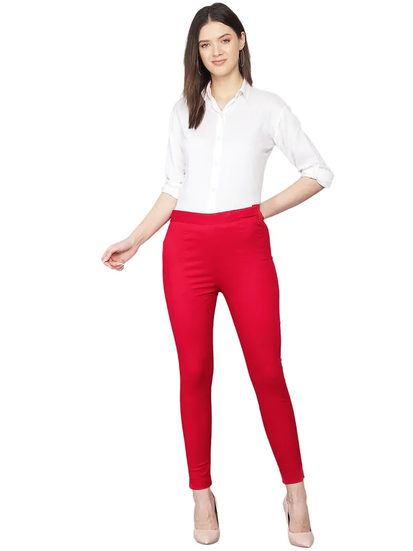 Red_Trouser__Comfortable,_Stylish_And_Trendy_Casual_Wear