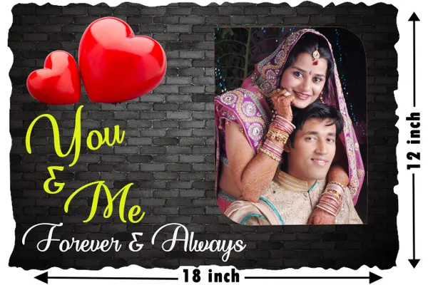Multicolor_You_&_Me_3D_Wood_Cutout_Multicolor_Photo_Frame_(Size_12"_X_18")