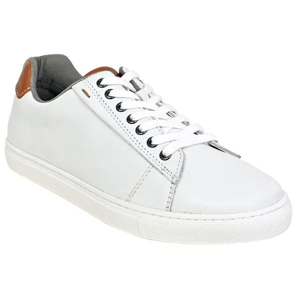 White_Suede_Lace-Up_Sneakers_For_Men