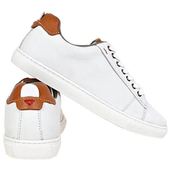White_Suede_Lace-Up_Sneakers_For_Men