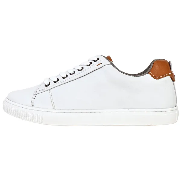 White_Suede_Lace-Up_Sneakers_For_Men