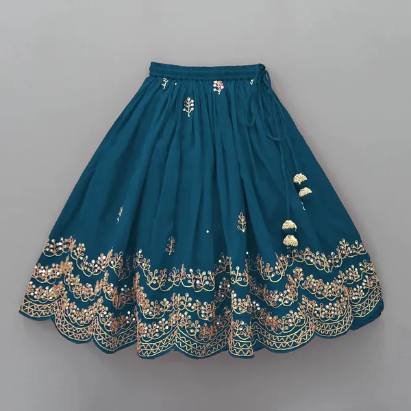 Rama_Taffeta_Silk_Embroidered_Full_Stitched_Lehenga_Choli_Set