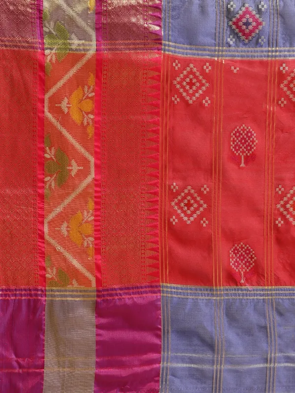 Blue_Art_Silk_Banarasi_Sarees_For_Women