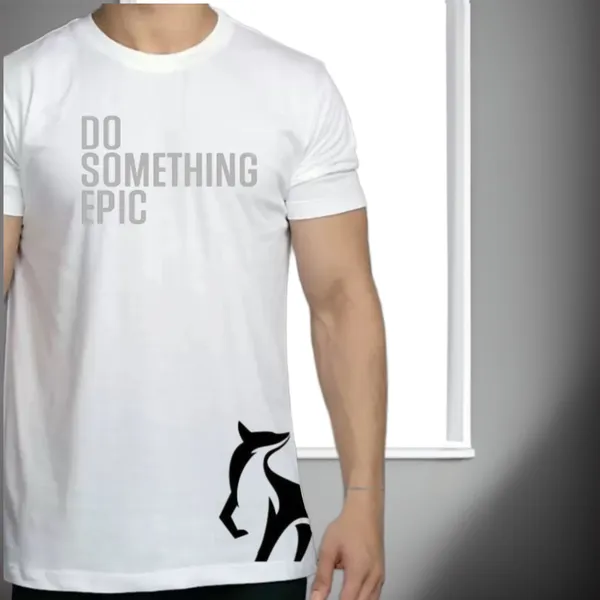 White_Printed_Half_Sleeve_Cotton_T-Shirt_For_Men