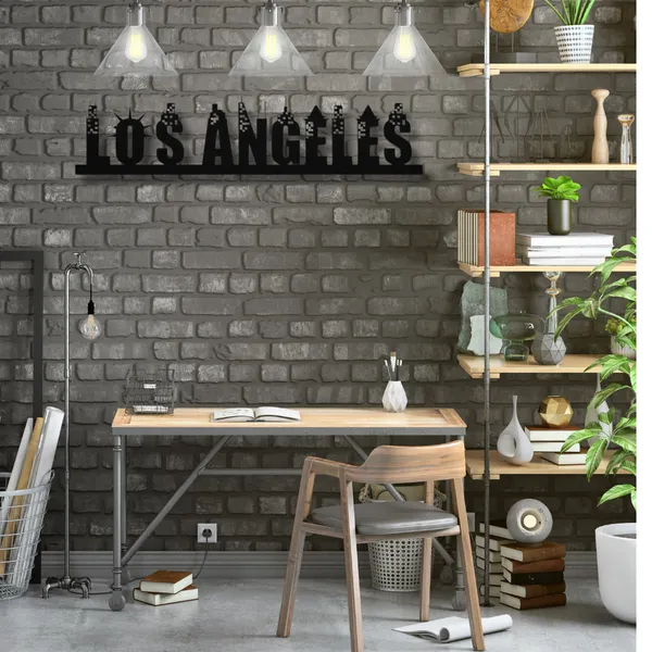 Los_Angeles_Skyline_Skyline_Wood_Wall_Art