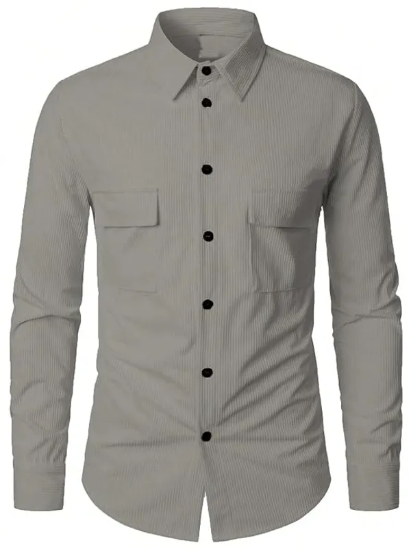 Half_White_Cotton_Spread_Collar_Full_Sleeve_Polo_Shirt