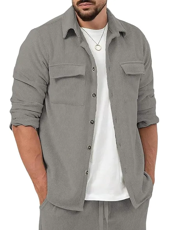 Half_White_Cotton_Spread_Collar_Full_Sleeve_Polo_Shirt