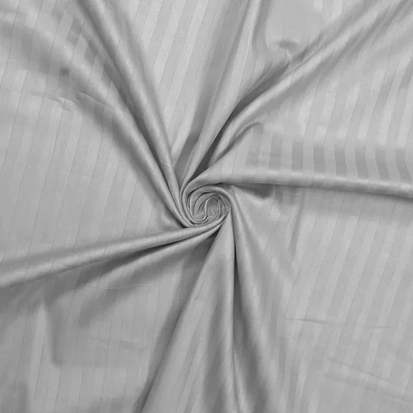 _100%_Cotton_220_TC_Italian_Stripes_Flat_King_Size_Bedsheet_With_2_Pillow_Cover_(108_x_108_Inch,_SILVER_GREY)