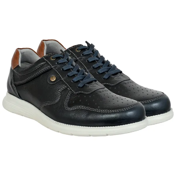 Navy_Leather_Men_Perforations_Round_Toe_Lightweight_Sneakers