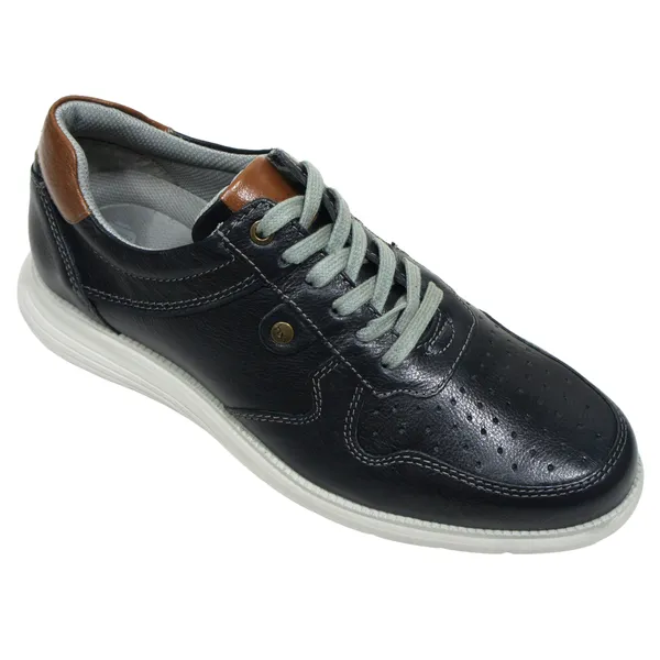 Navy_Leather_Men_Perforations_Round_Toe_Lightweight_Sneakers