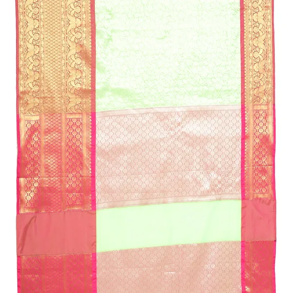 Green_Kanchi_Silk/Brocade_Banarasi_Sarees_For_Women