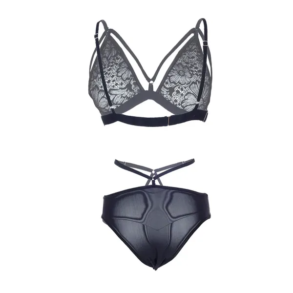 Black_Regular_Lingerie_Set_For_Women