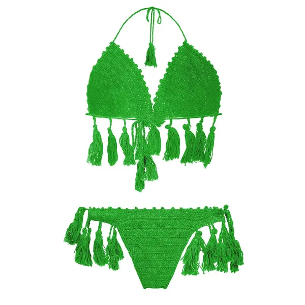 Green_Bikini_Crochet_Lingerie_Set_For_Women
