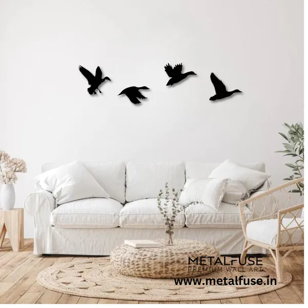 Wooden_Wall_Art_for_Home_Decoration__|_Ducks__|_Black