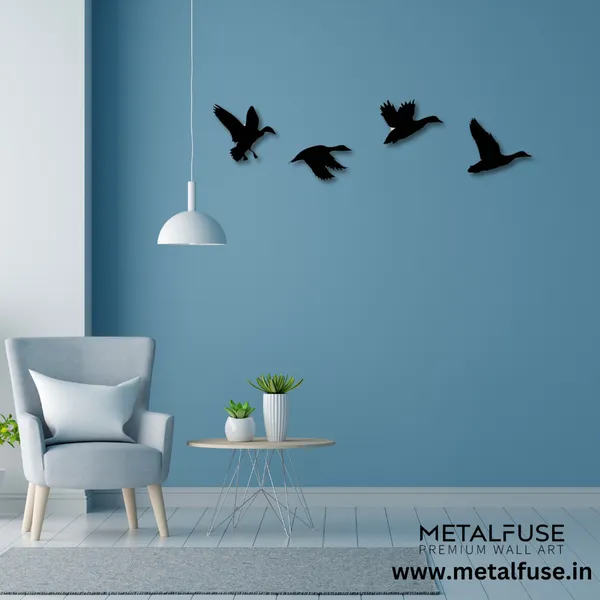 Wooden_Wall_Art_for_Home_Decoration__|_Ducks__|_Black