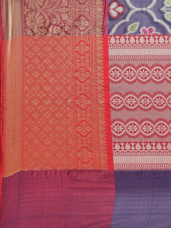 Blue_Art_Silk_Banarasi_Sarees_For_Women