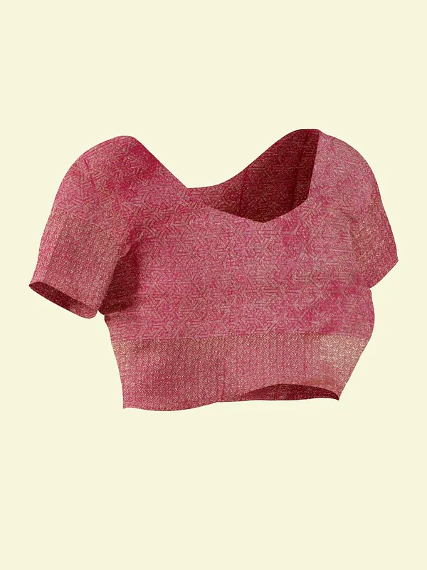 Pink_Cotton_Blend_Banarasi_Sarees_For_Women