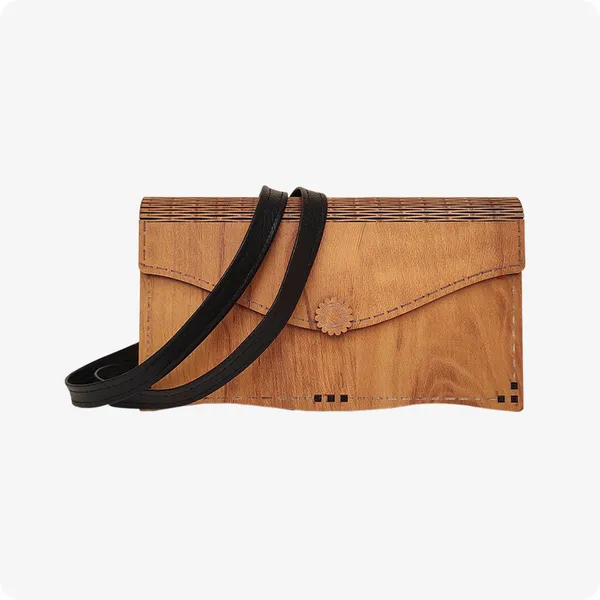 Light_Brown_Ladies_Wooden_Clutch_Purse_,_Made_From_Different_Wood_Grains