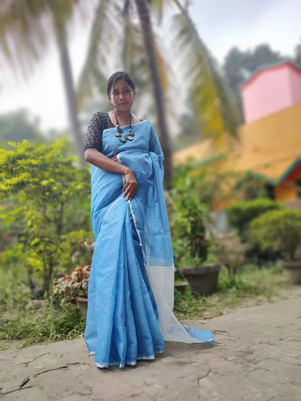 Sky_Blue_Cotton_Silk_Semi_Maheshwari_Zari_Weaving_Handloom_Saree