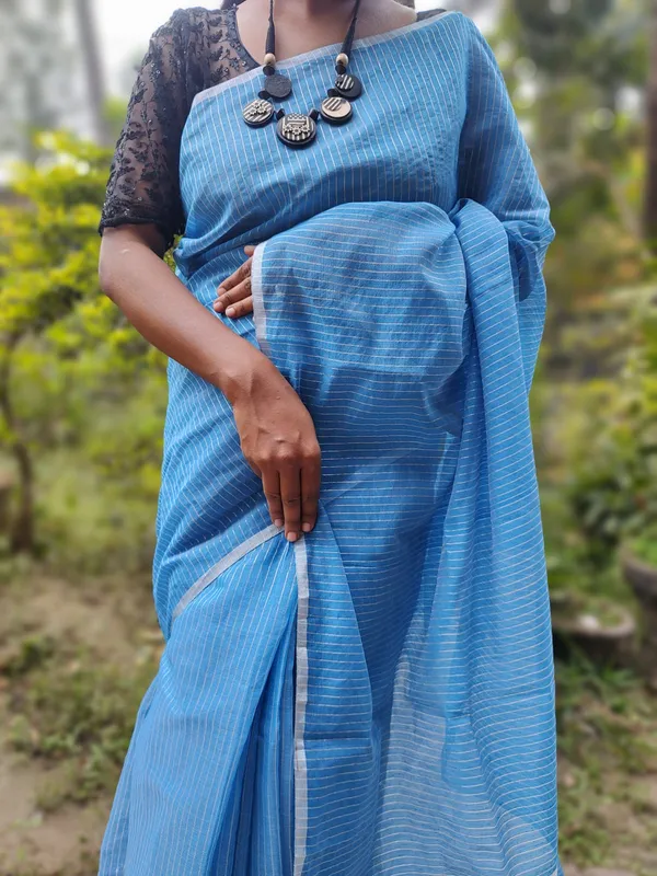 Sky_Blue_Cotton_Silk_Semi_Maheshwari_Zari_Weaving_Handloom_Saree
