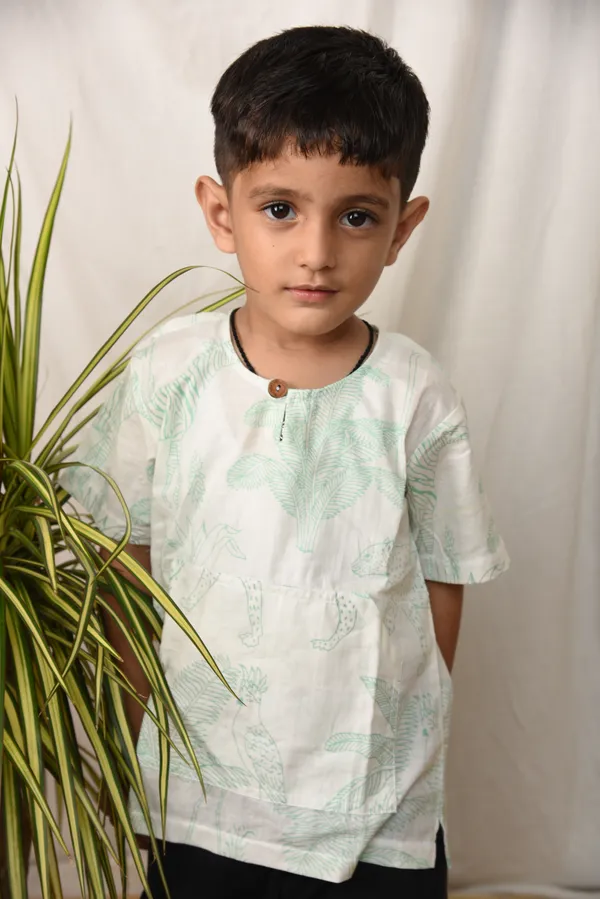 White_Short_Kurta_For_Boys_|_Premium_Cotton