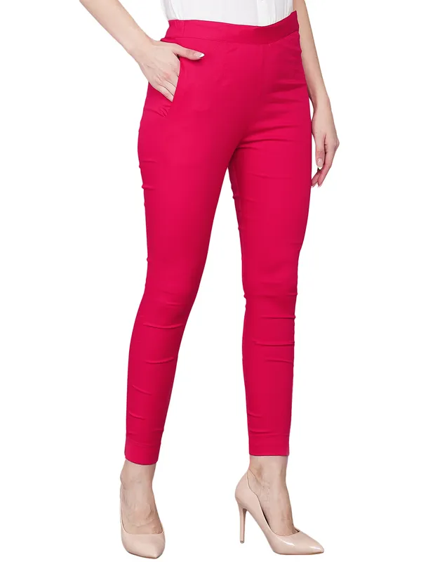 Rani_Pink_Trouser__Comfortable,_Stylish_And_Trendy_Casual_Wear
