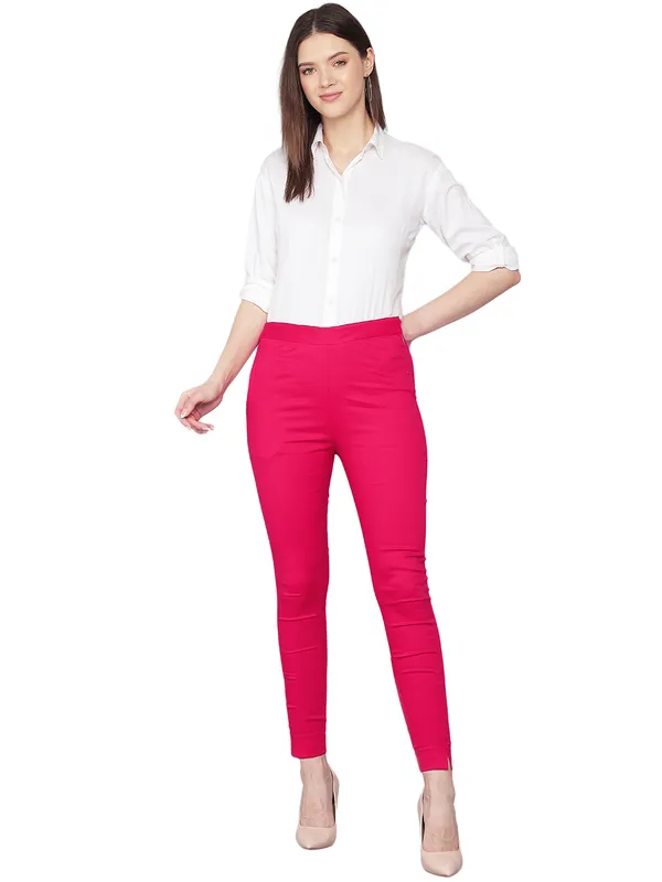 Rani_Pink_Trouser__Comfortable,_Stylish_And_Trendy_Casual_Wear