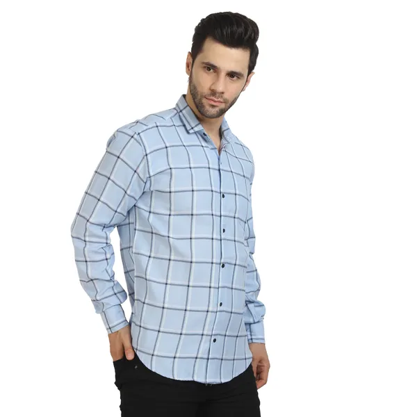 Indigo_cotton_fabric_checks_design_full_sleeve_shirt