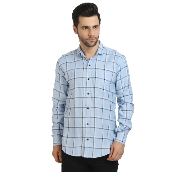 Indigo_cotton_fabric_checks_design_full_sleeve_shirt