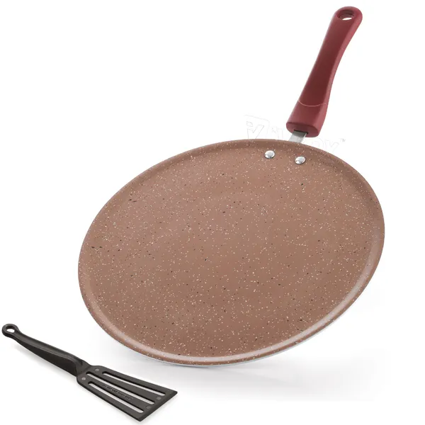 iVBOX Magic28cm induction 3mm Thick Non Stick Tawa For Dosa and Roti